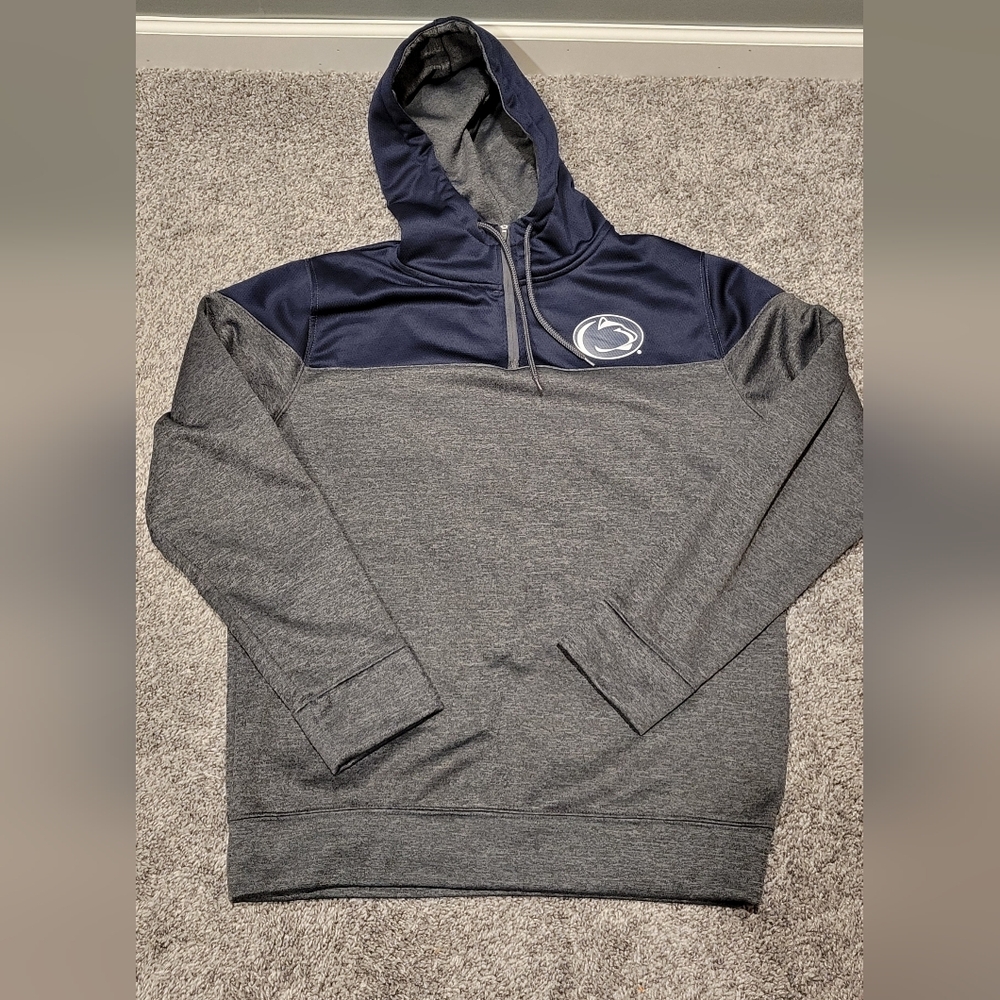 Penn State Men's Quarter Zip Hoodie Size M